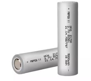 21700 5000mah 3.6 V Lithium Battery Cell High Capacity Rechargeable Battery Cell
